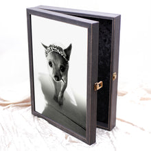 Load image into Gallery viewer, Pet Memorial Wooden Keepsake Box - DOGUE By Gina