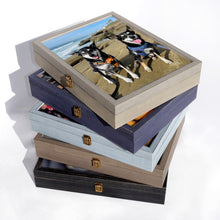 Load image into Gallery viewer, Pet Memorial Wooden Keepsake Box - DOGUE By Gina