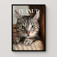 Load image into Gallery viewer, The Minimalist Memorial Cat Portrait - DOGUE By Gina