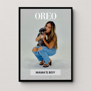 PERSONalized Pet Portrait "MAMA'S BOY/MAMA'S GIRL" - DOG or CAT (or any animal!) - DOGUE By Gina