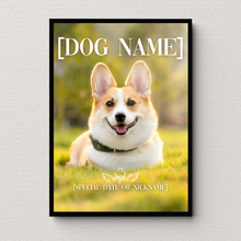 Load image into Gallery viewer, The Minimalist Memorial Dog Portrait - DOGUE By Gina
