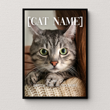 Load image into Gallery viewer, The Minimalist Memorial Cat Portrait - DOGUE By Gina
