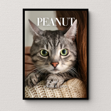 Load image into Gallery viewer, The Minimalist Memorial Cat Portrait - DOGUE By Gina
