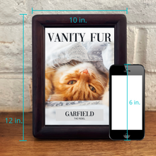 Load image into Gallery viewer, Custom Cat Picture Frame &quot;The Rebel&quot; - DOGUE By Gina
